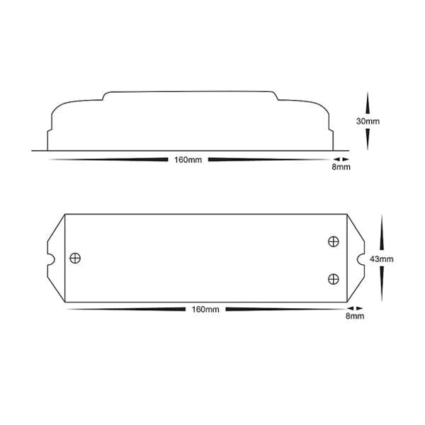 Havit Lighting LED Strip Controllers 0-1/10V RGBW LED Strip Lights-For-You HV9106-LT-704-5A 9350418006875