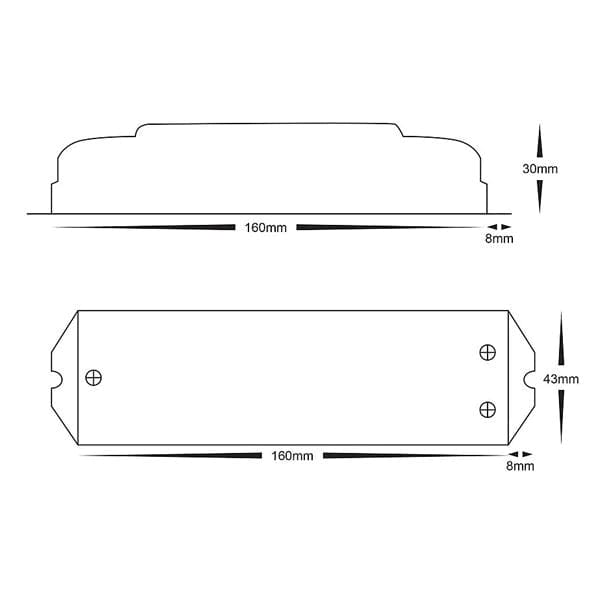 Havit Lighting LED Strip Controllers Dali RGBC or RGBW LED Strip Controller Lights-For-You HV9107-LT-404-5A 9350418002464