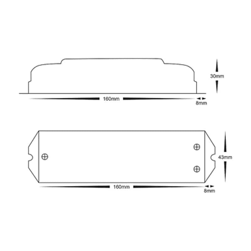 Havit Lighting LED Strip Controllers LED Strip Receiver by Havit Lighting Lights-For-You HV9103-F4-5A 9350418001825