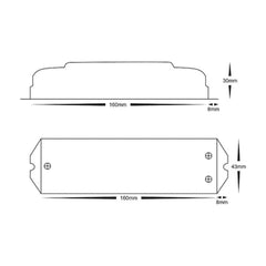 Havit Lighting LED Strip Controllers LED Strip Receiver by Havit Lighting Lights-For-You HV9103-F4-5A 9350418001825