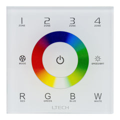 Havit Lighting LED Strip Controllers RGBC or RGBW Zone LED Strip Touch Panel Controller - HV9101-DX8 Lights-For-You HV9101-DX8 ACC1034WHH10