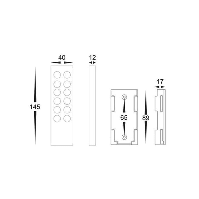 Havit Lighting LED Strip Controllers RGBC/W LED Strip Remote Controller by Havit Lighting - HV9102-V4 Lights-For-You HV9102-V4 9350418006745