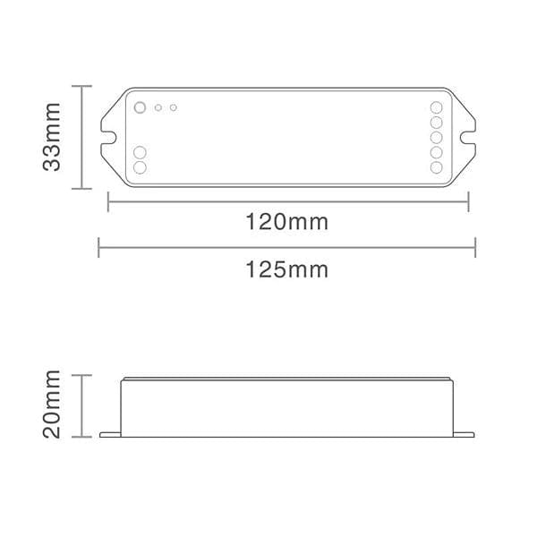 Havit Lighting LED Strip Controllers RGBC/W WIFI LED Strip Controller - HV9105-WIFI-102-RGBW Lights-For-You HV9105-WIFI-102-RGBW 9350418001993