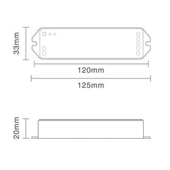 Havit Lighting LED Strip Controllers RGBC/W WIFI LED Strip Controller - HV9105-WIFI-102-RGBW Lights-For-You HV9105-WIFI-102-RGBW 9350418001993