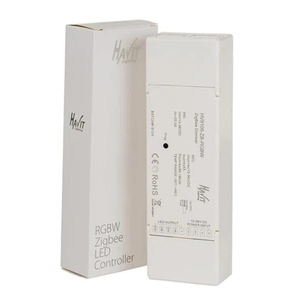 Havit Lighting LED Strip Controllers White RGBW Zigbee LED Receiver by Havit Lighting - HV9105-ZB-RGBW Lights-For-You HV9105-ZB-RGBW