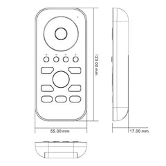 Havit Lighting LED Strip Controllers RGBW Zigbee LED Remote Controller Lights-For-You HV9102-ZB-RGBWREM 9350418012937