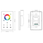 Havit Lighting LED Strip Controllers RGBW Zigbee LED Touch Panel Lights-For-You HV9101-ZB-RGBWTP 9350418012913