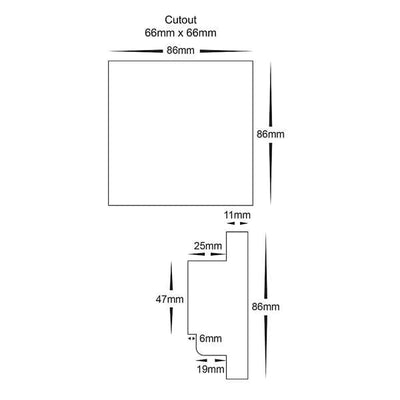 Havit Lighting LED Strip Controllers Single Colour Zone LED Strip Lights-For-You HV9101-DX5 9350418006691