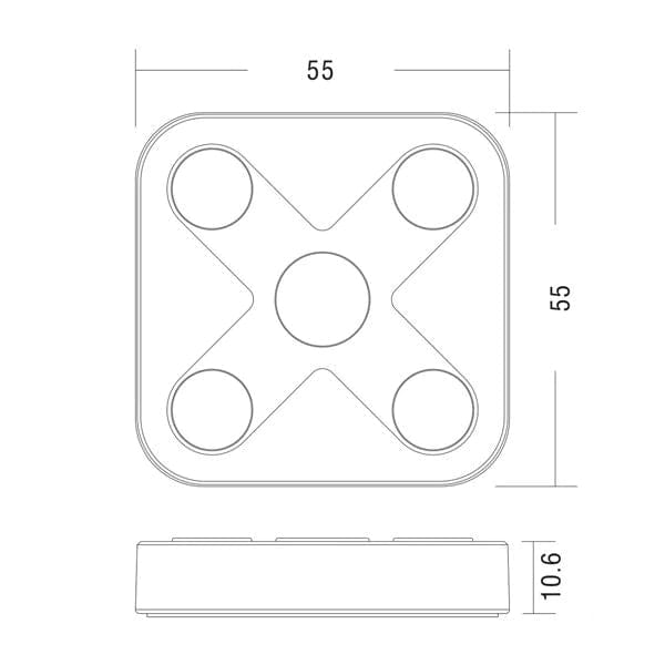 Havit Lighting LED Strip Controllers Zigbee LED Touch Controller Lights-For-You HV9101-ZB-5C 9350418012982