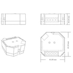 Havit Lighting LED Strip Controllers Zigbee Receiver 240v Lights-For-You HV9105-ZB-ACSW 9350418002174
