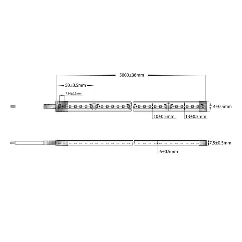 Havit Lighting LED Strips 14.4w NEOLITE Flexible LED Strip 3000k Lights-For-You HV9792-IP67-140-3K 9350418024619