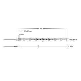 Havit Lighting LED Strips 19.2w IP54 LED Strip 3000k Lights-For-You HV9723-IP54-240-3K-1 9350418024077