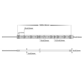 Havit Lighting LED Strips 19.2w IP67 LED Strip 3000k Lights-For-You HV9723-IP67-240-3K-1 9350418024114
