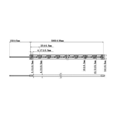 Havit Lighting LED Strips 19.2w IP67 LED Strip 4000K Lights-For-You HV9723-IP67-240-4K-1 9350418024329