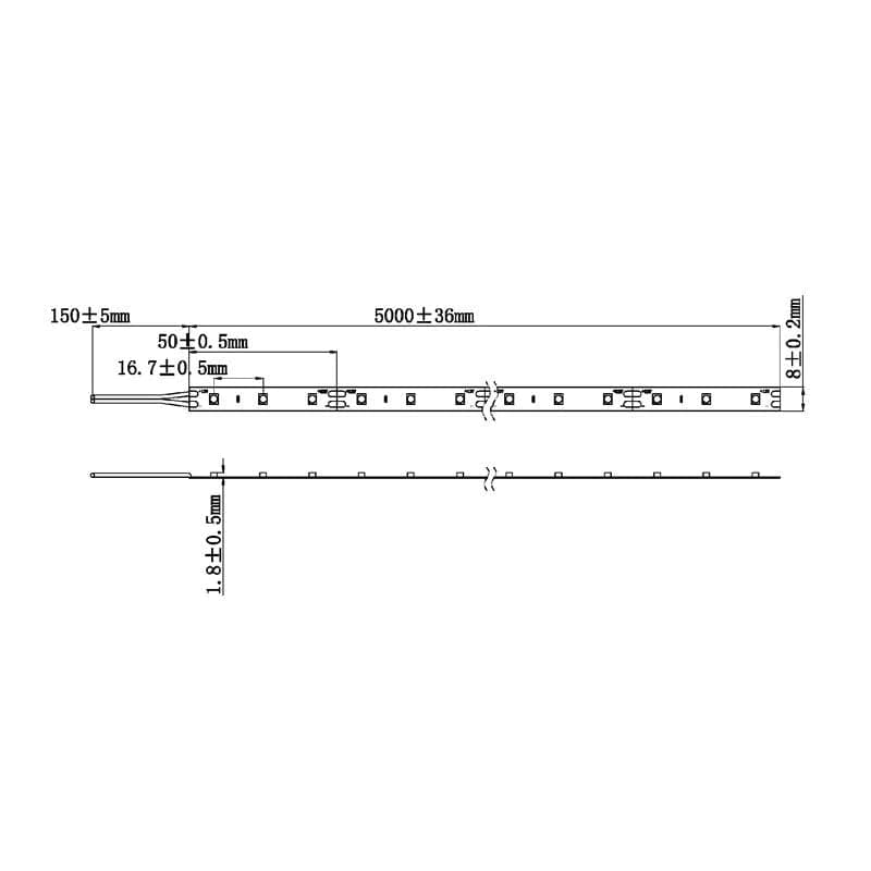 Havit Lighting LED Strips 4.8w IP20 LED Strip 4000k Lights-For-You HV9723-IP20-60-4K 9350418024138