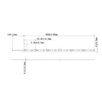 Havit Lighting LED Strips 9.6w IP20 LED Strip 3000k Lights-For-You HV9733-IP20-180-3K 9350418023971