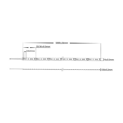 Havit Lighting LED Strips 9.6w IP20 LED Strip 5500k Lights-For-You HV9733-IP20-180-5K 9350418024398