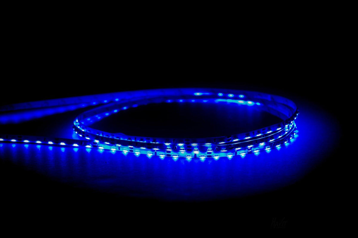 Havit Lighting LED Strips Blue HV9723-IP20-96SM-B - 7.7w IP20 Side Mounted LED Strip Blue Lights-For-You HV9723-IP20-96SM-B