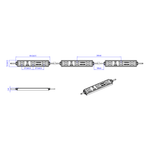 Havit Lighting LED Strips HV9794-IP65-RGB - 0.72w IP65 12v DC Signage Modules RGB Lights-For-You