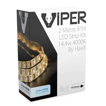 Havit Lighting LED Strips VIPER 14.4w 2m LED Strip kit Lights-For-You VPR9785IP54-60-2M 9350418014436