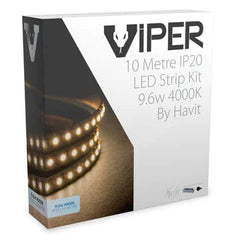 Havit Lighting LED Strips VIPER 9.6w 10m LED Strip kit 4000k Lights-For-You VPR9745IP20-120-10M 9350418003843