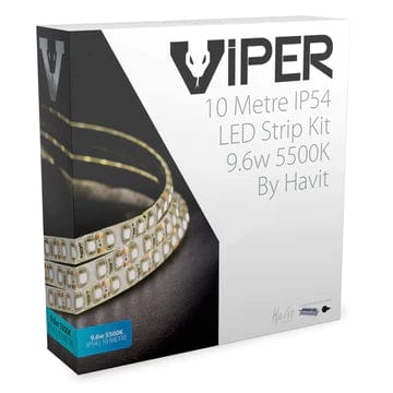 Havit Lighting LED Strips VIPER 9.6w 10m LED Strip kit 5500k Lights-For-You VPR9744IP54-120-10M