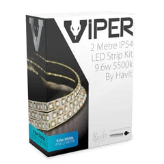 Havit Lighting LED Strips Golden / 5500k VPR9744IP54-120-2M - VIPER 9.6w 2m LED Strip kit 5500k Lights-For-You VPR9744IP54-120-2M