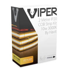 Havit Lighting LED Strips Golden / 3000k VPR9763IP20-512-2M - COB VIPER 10w 2m LED Strip kit 3000k Lights-For-You VPR9763IP20-512-2M
