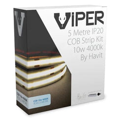 Havit Lighting LED Strips Golden / 4000k VPR9765IP20-512-5M - COB VIPER 10w 5m LED Strip kit 4000k Lights-For-You VPR9765IP20-512-5M