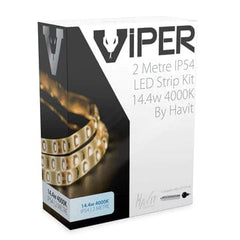 Havit Lighting LED Strips Golden / 4000k VPR9785IP54-60-2M - VIPER 14.4w 2m LED Strip kit 4000k Lights-For-You VPR9785IP54-60-2M