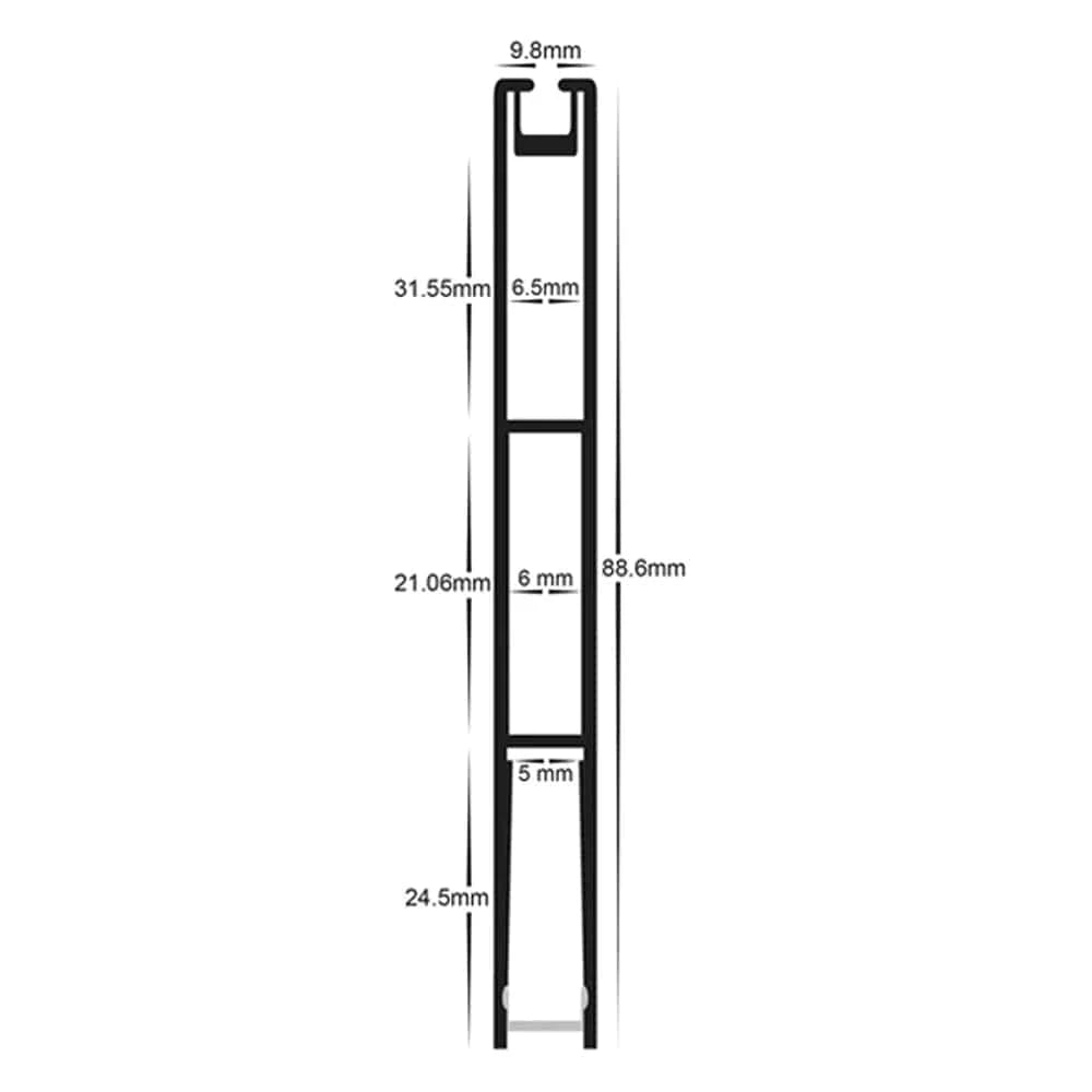 Havit Lighting Lighting 10mm x 89mm Black or White Suspended Lights-For-You