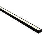 Havit Lighting Lighting 16mm x 12mm Black Shallow Square Aluminium LED Profile Havit Lighting - HV9693-1612-BLK Lights-For-You HV9693-1612-BLK