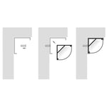 Havit Lighting Lighting 16mm x 16mm Silver Small Corner Lights-For-You