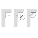 Havit Lighting Lighting 16mm x 16mm White Corner Lights-For-You