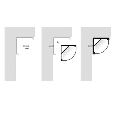 Havit Lighting Lighting 16mm x 16mm White Corner Lights-For-You