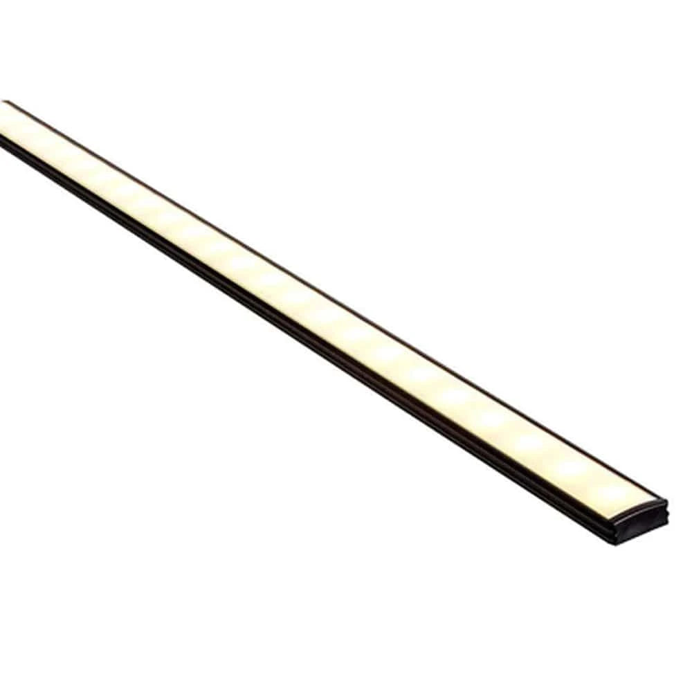 Havit Lighting Lighting 18mm x 9mm Black Shallow Square LED Profile Havit Lighting - HV9693-1707-BLK Lights-For-You HV9693-1707-BLK