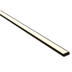 Havit Lighting Lighting 18mm x 9mm Black Shallow Square LED Profile Havit Lighting - HV9693-1707-BLK Lights-For-You HV9693-1707-BLK