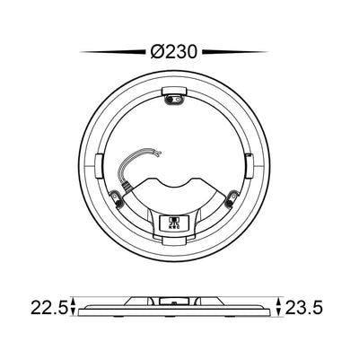 Havit Lighting Lighting 18w-26w Replaceable LED Lights-For-You HV5882T