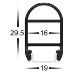 Havit Lighting Lighting 19mm x 30mm Silver Wardrobe Lights-For-You