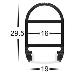 Havit Lighting Lighting 19mm x 30mm Silver Wardrobe Lights-For-You