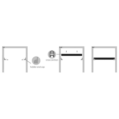 Havit Lighting Lighting 19mm x 30mm Silver Wardrobe Lights-For-You