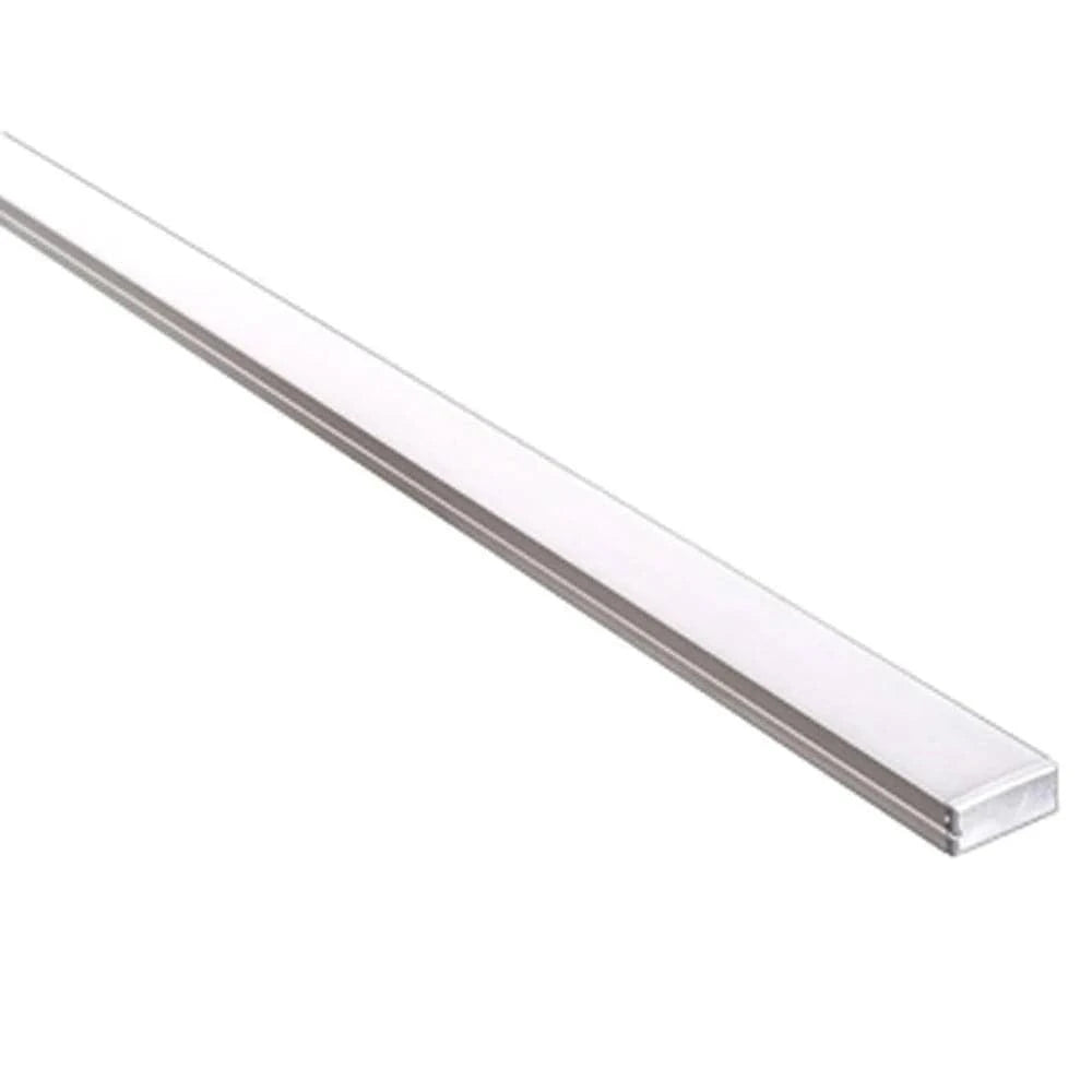 Havit Lighting Lighting 23mm x 10mm Silver Shallow Square Aluminium LED Profile Havit Lighting - HV9693-2310 Lights-For-You