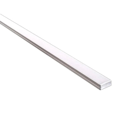 Havit Lighting Lighting 23mm x 10mm Silver Shallow Square Aluminium LED Profile Havit Lighting - HV9693-2310 Lights-For-You