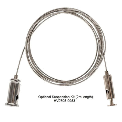 Havit Lighting Lighting 35mm x 37mm White Deep Square Aluminium LED Profile Havit Lighting - HV9693-3537-WHT Lights-For-You