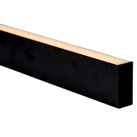 Havit Lighting Lighting 38mm x 90mm Black Large Deep Square Black Aluminium LED Profile Havit Lighting - HV9693-3890-BLK Lights-For-You HV9693-3890-BLK