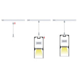 Havit Lighting Lighting 38mm x 90mm White Deep Square Aluminium LED Profile Havit Lighting - HV9693-3890-WHT Lights-For-You