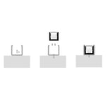 Havit Lighting Lighting 5mm x 7mm Silver Micro Square Lights-For-You