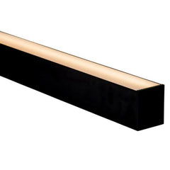 Havit Lighting Lighting 60mm x 70mm Black Slimline Square Deep Aluminium LED Profile Havit Lighting - HV9693-6070-BLK Lights-For-You HV9693-6070-BLK