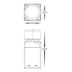 Havit Lighting Lighting Acc. - 0-1/10v LED Dial Dimmer Havit Lighting - HV9629 Lights-For-You HV9629