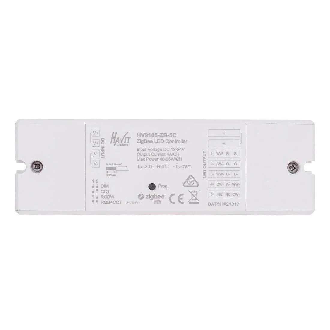 Havit Lighting Lighting Accessory: Zigbee LED Strip Receiver Havit Lighting - HV9105-ZB-5C Lights-For-You HV9105-ZB-5C